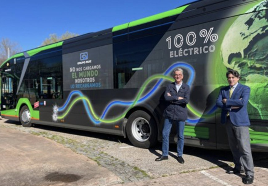 LA COMUNIDAD DE MADRID PRESENTA EN LEGANÉS LA PRIMERA LÍNEA INTERURBANA REGIONAL DE AUTOBUSES 100% ELÉCTRICOS